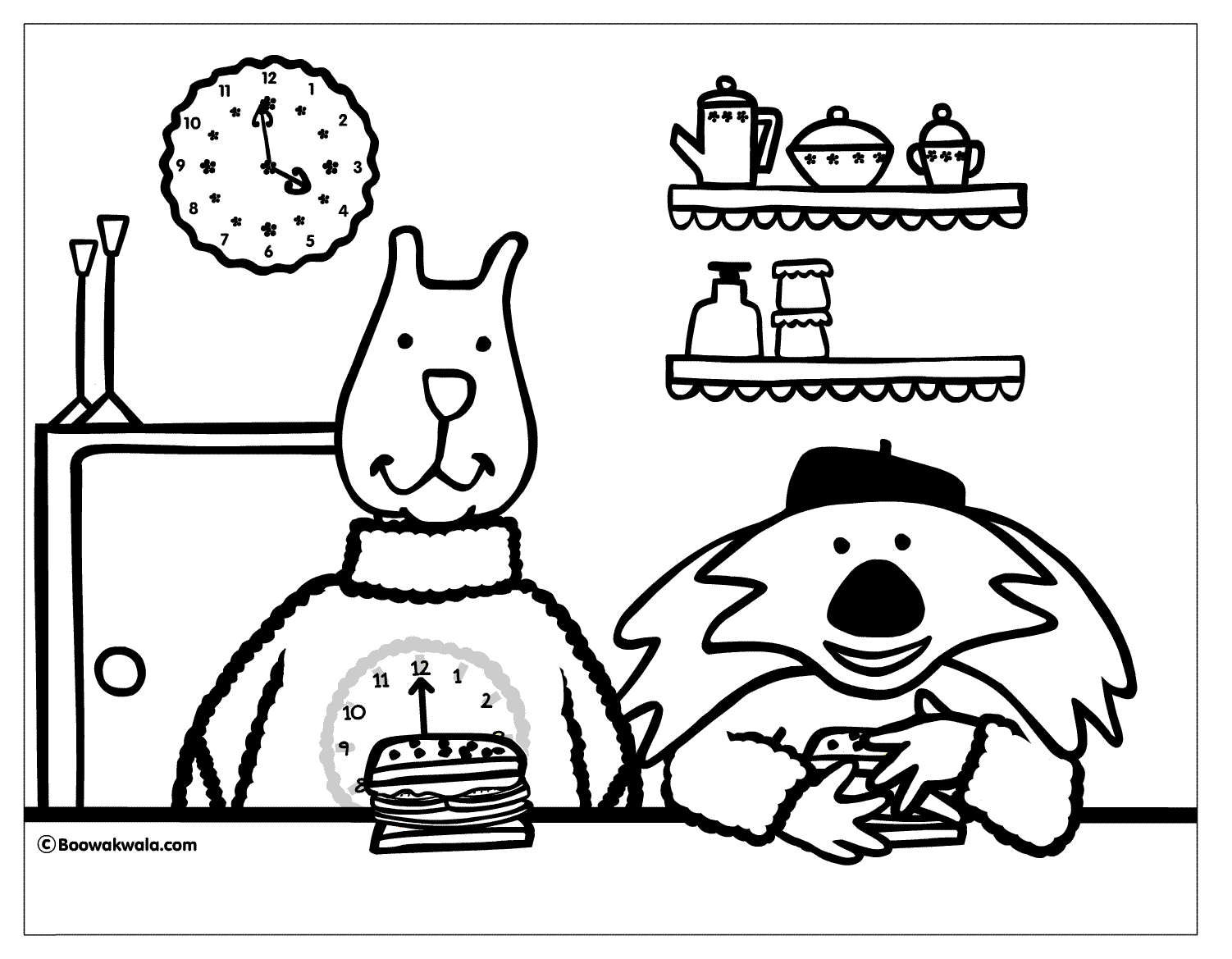 sandwich-coloring-page