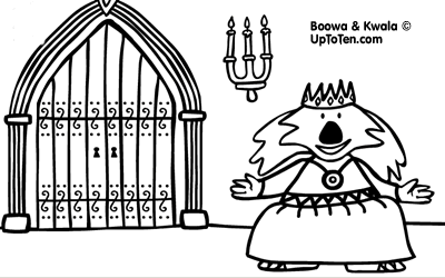 Coloring pages : Queen Coloring Pages / pictures / books / sheets